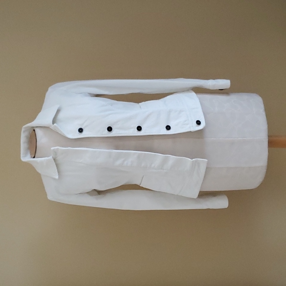 Rubbish White Corduroy Jacket